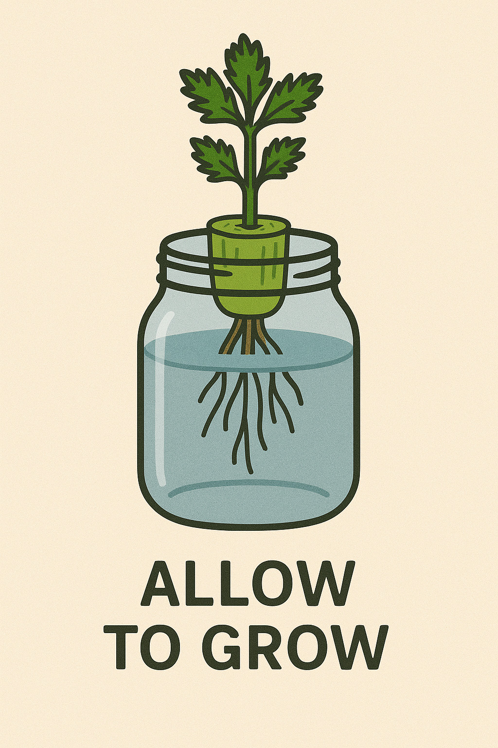 Step 3 - Regrowing Grocery Store Celery Step 3 - Regrowing Grocery Store Celery